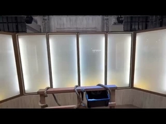 Сдвижное безрамочное PDLC умное стекло закаленное PDLC умное окно